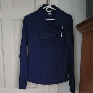 Jofit Navy Quarter Zip Top
